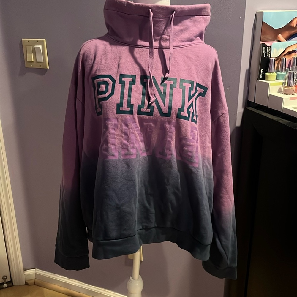 PINK ombré sweatshirt